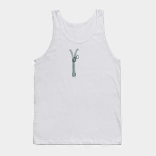 Zipper Tank Top